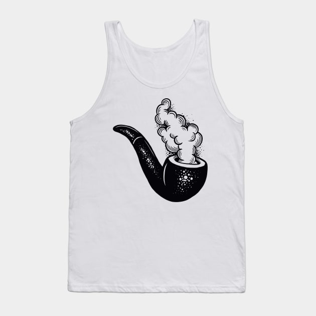 tobacco pipe Tank Top by Adorline